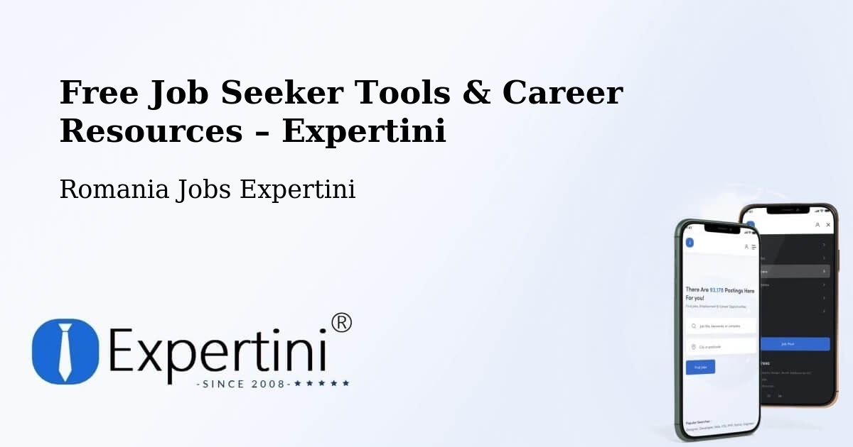 Free Job Seeker Tools & Career Resources – Horodnic De Sus - Horodnic De Sus, Romania Jobs Expertini